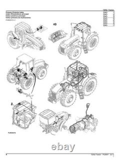 John Deere 7205j Tractor Parts Catalog Manual