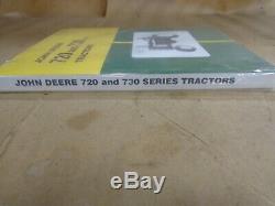 John Deere 720 730 gas Engine Tractor Parts Manual Catalog JD 530CC