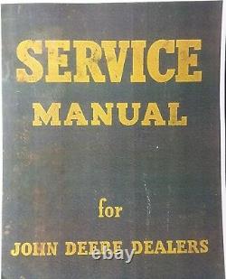John Deere 720 Diesel Tractor Master Repair Service & Parts Manual Two-Cylinder