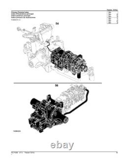 John Deere 7210j Tractor Parts Catalog Manual