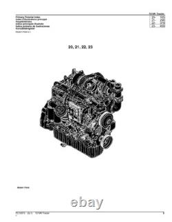 John Deere 7215r Tractor Parts Catalog Manual