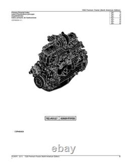 John Deere 7230 Tractor Parts Catalog Manual #2