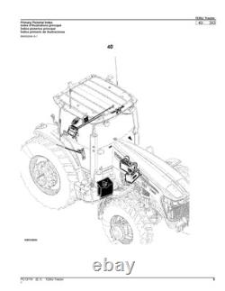 John Deere 7230j Tractor Parts Catalog Manual