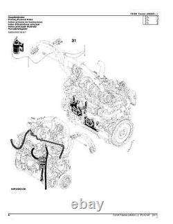 John Deere 7310r Tractor Parts Catalog Manual