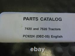 John Deere 7420 and 7520 Tractors Parts Catalog Manual PC9224