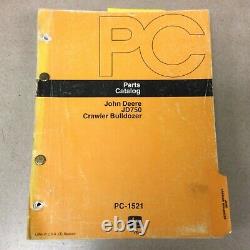 John Deere 750 PARTS MANUAL CATALOG BOOK CRAWLER BULLDOZER TRACTOR GUIDE PC-1521