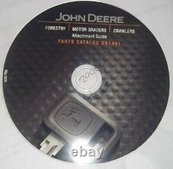 John Deere 750j 850j Crawler Tractor Dozer Parts Book Manual CD Pc9465