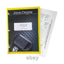 John Deere 7600 7700 7800 Tractor Parts Catalog Manual+! Bonus