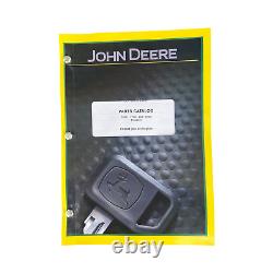 John Deere 7600 7700 7800 Tractor Parts Catalog Manual+! Bonus