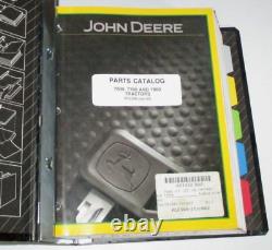 John Deere 7600 7700 7800 Tractor Parts Catalog Manual Book JD ORIGINAL! PC2309