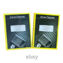 John Deere 7710 7810 Tractor Parts Catalog Manual +! Bonus