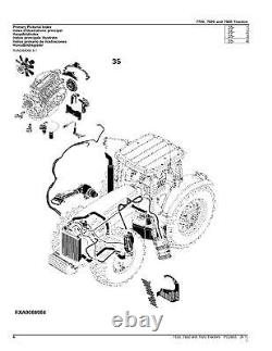 John Deere 7720 7820 7920 Tractor Parts Catalog Manual