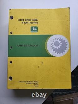 John Deere 8100 8200 8300 8400 Parts Catalog PC2389 Technical Manual TM1575