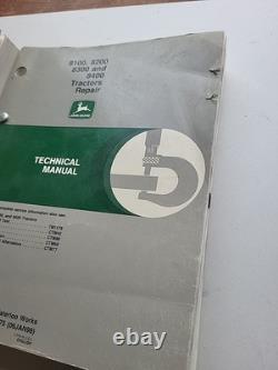 John Deere 8100 8200 8300 8400 Parts Catalog PC2389 Technical Manual TM1575