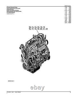 John Deere 8330 Tractor Parts Catalog Manual