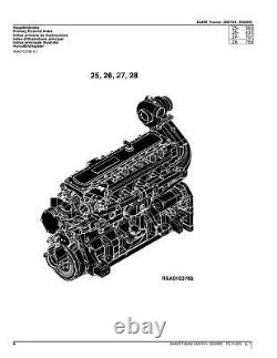 John Deere 8345r Tractor Parts Catalog Manual