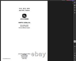 John Deere 8410 Tractor Manual Owner Service Test Engine Parts Shop Pdf On Usb