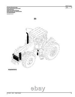 John Deere 8430 Tractor Parts Catalog Manual