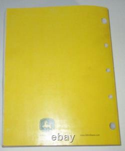 John Deere 8570 8770 8870 8970 Tractor Parts Catalog Manual Book PC2372 JD OEM