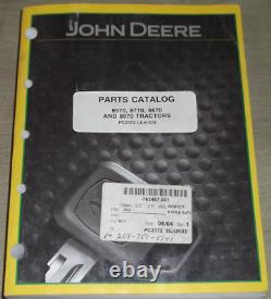 John Deere 8570 8770 8870 8970 Tractor Parts Manual Book Catalog Pc2372
