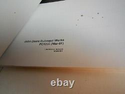John Deere 9300 Backhoe Loader Factory Original Parts Catalog Manual PC1235 2001