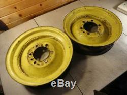 John Deere A G Unstyled Styled Front Wheel Rims JD1232R