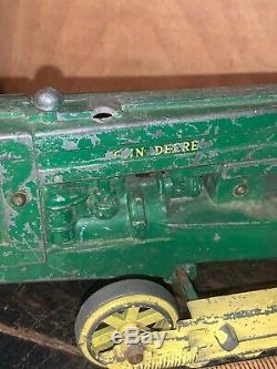 John Deere Antique Toy Tractor parts or restore