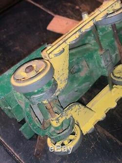 John Deere Antique Toy Tractor parts or restore