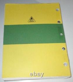 John Deere CTS Combine (European Version) Parts Catalog Manual Book JD ORIGINAL