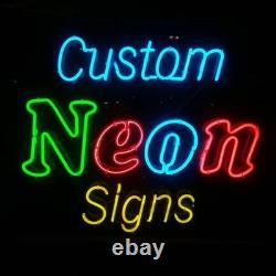 John Deere Farm Machine Tractor Equipment 17x14 Neon Sign Light Lamp Glass