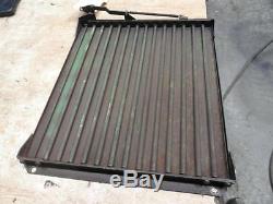 John Deere H Radiator Shutters