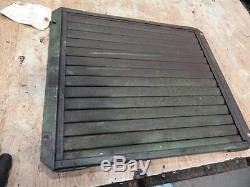 John Deere H Radiator Shutters