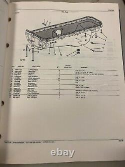 John Deere JD760A Tractor Scraper parts manual. PC-1153 and PC-1131 bound cover