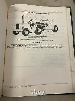 John Deere JD760A Tractor Scraper parts manual. PC-1153 and PC-1131 bound cover
