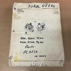John Deere JD 9120 9320 9420 9520 9620 PARTS CATALOG MANUAL BOOK TRACTOR PC-2852