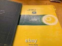 John Deere Lawn Tractor Parts Catalogs & J. D. Binder 11 Sections Used Condition