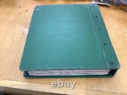 John Deere Lawn Tractor Parts Catalogs & J. D. Binder 11 Sections Used Condition