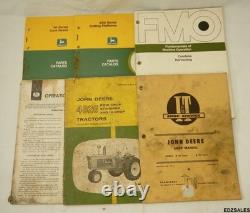 John Deere Manuals Catalogs 4020 Tractors, Machine Operation, Parts Catalogs