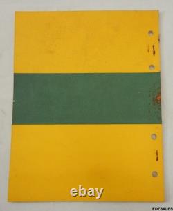 John Deere Manuals Catalogs 4020 Tractors, Machine Operation, Parts Catalogs