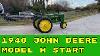 John Deere Model H Start