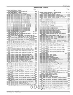 John Deere PC13576 8R 410 tractors parts catalog