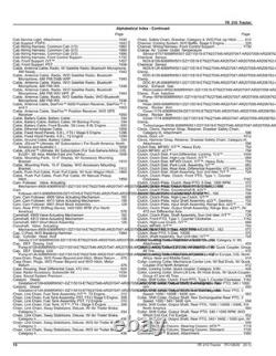 John Deere PC13635 7R210 tractor parts catalog