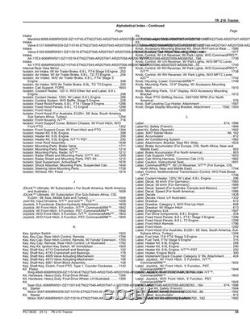 John Deere PC13635 7R210 tractor parts catalog