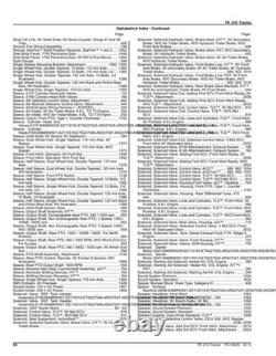 John Deere PC13635 7R210 tractor parts catalog