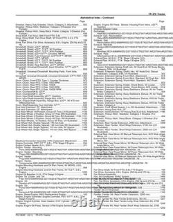 John Deere PC13638 7R 270 tractor parts catalog