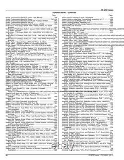 John Deere PC13638 7R 270 tractor parts catalog