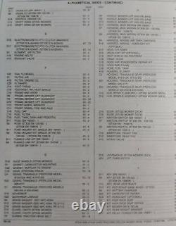 John Deere STX-38 STX 30 Lawn Tractor & Yellow Deck Parts Manual Catalog PC-2232