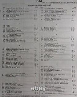 John Deere STX-38 STX 30 Lawn Tractor & Yellow Deck Parts Manual Catalog PC-2232