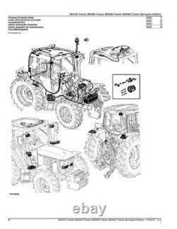 John Deere Se6100 Se6200 Se6300 Se6400 Tractor Parts Catalog Manual