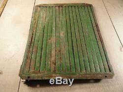 John Deere Styled A Nice Radiator Shutter Part number AA2240R 1940 to 1947